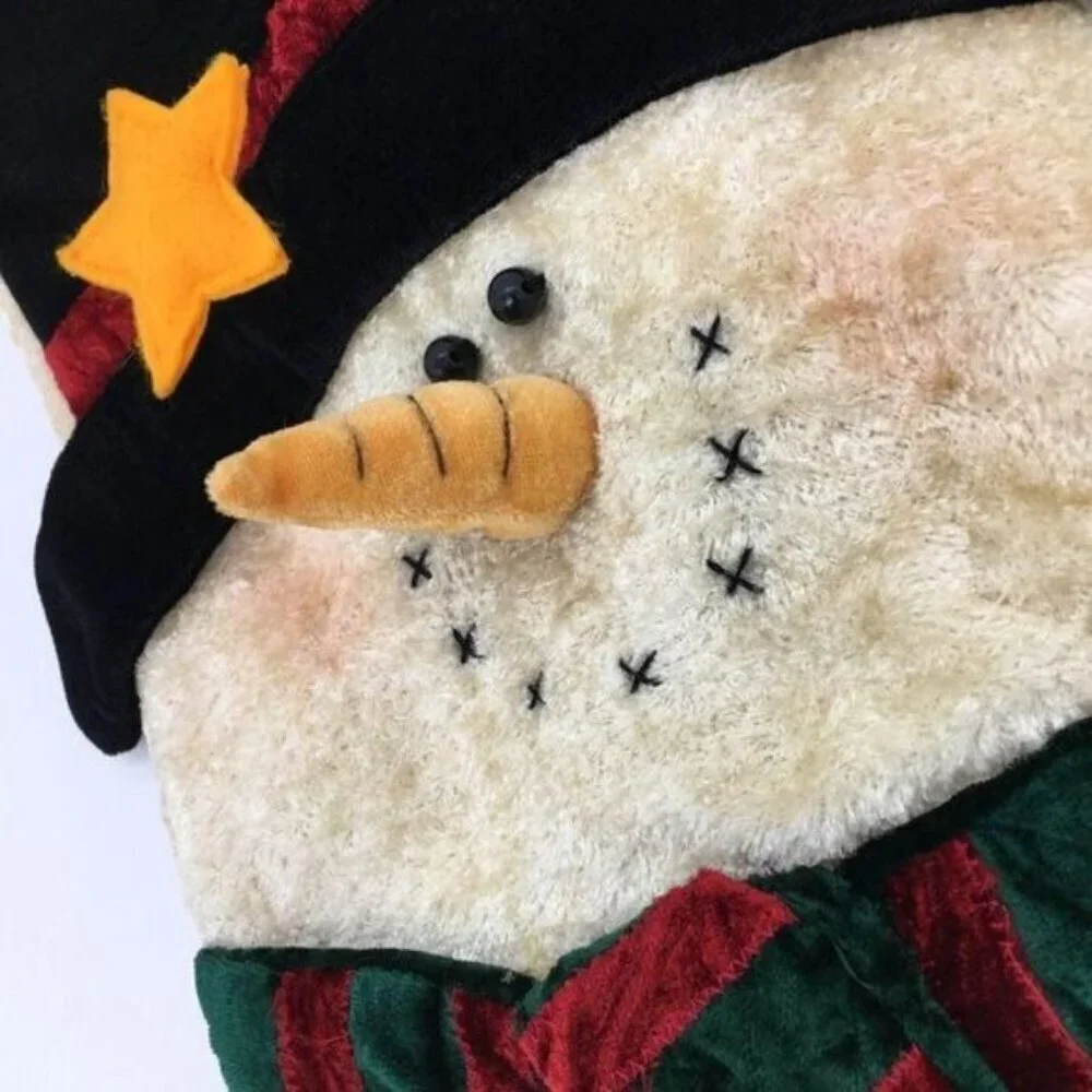 Snowman Stocking Christmas Frosty 17”